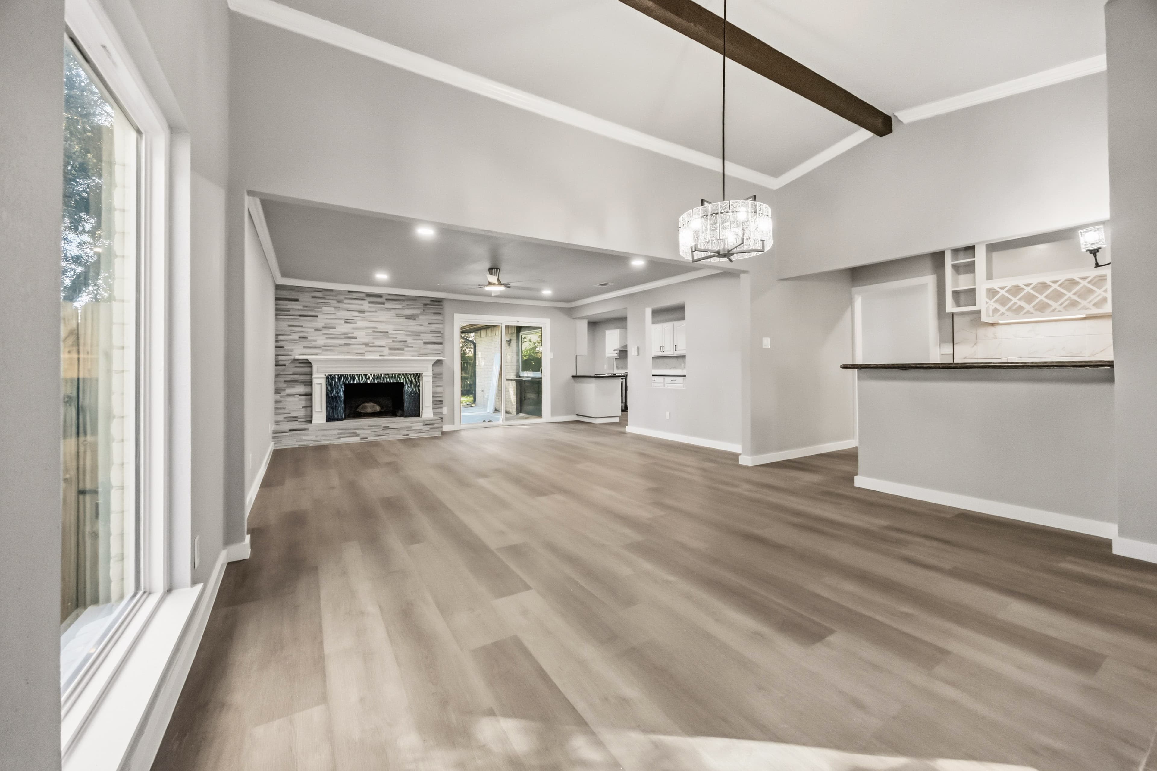 Kitchen & Living Area at 2103 Fall Meadow Dr