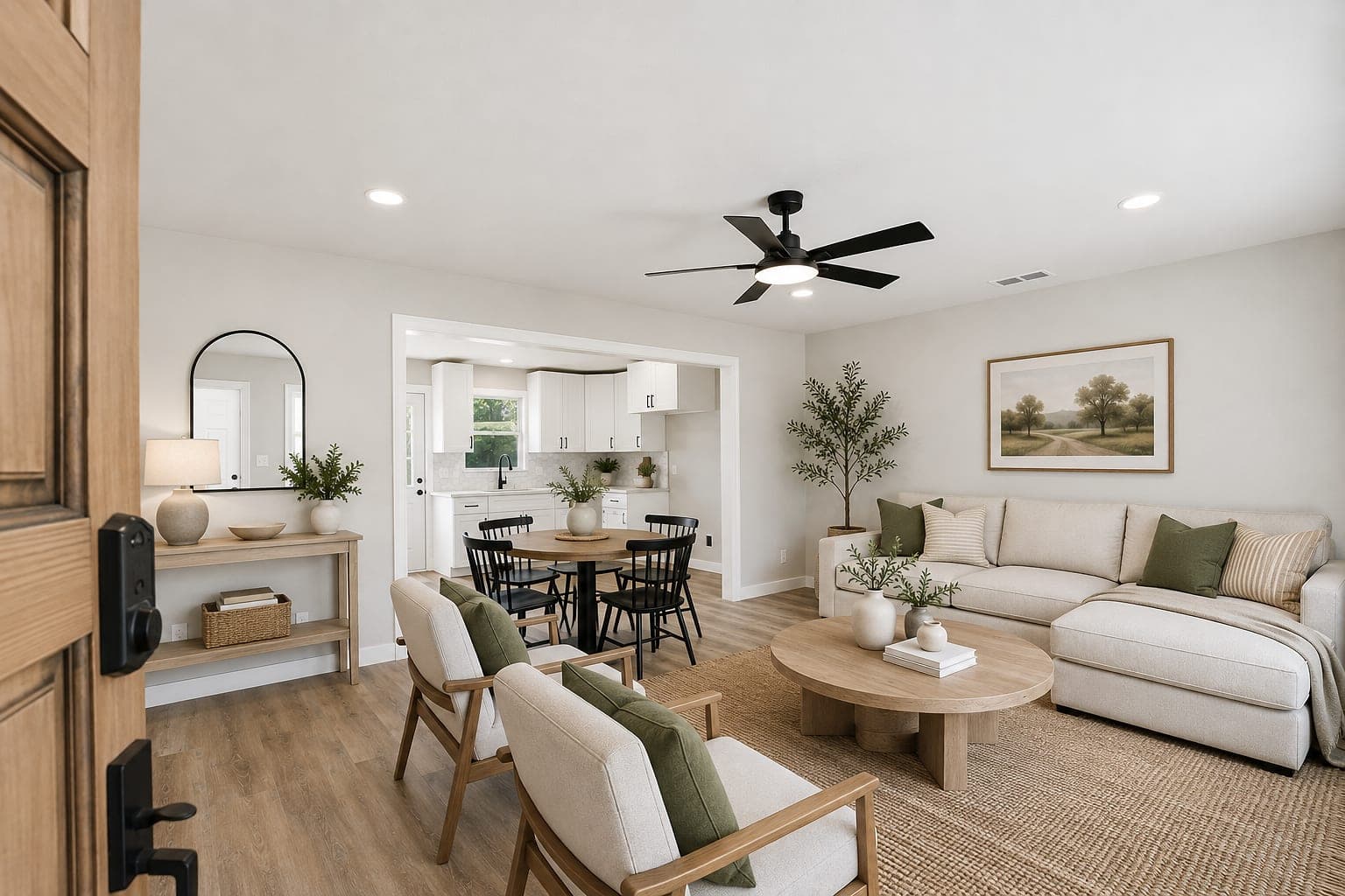 Living & Dining — 1300 Basin St