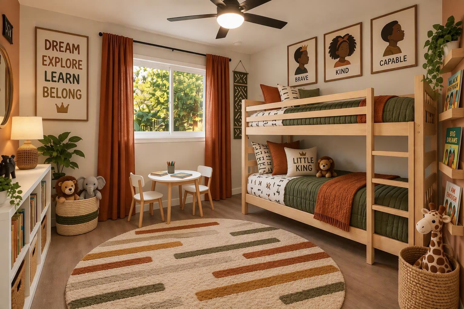 Warm Kids Bedroom at 2103 Fall Meadow Dr